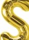 NorthStar Letter S Shaped Party Decorative Foil Balloon 16inch