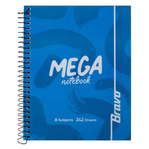 Bravo Mega Notebook - Large - 242 Sheets