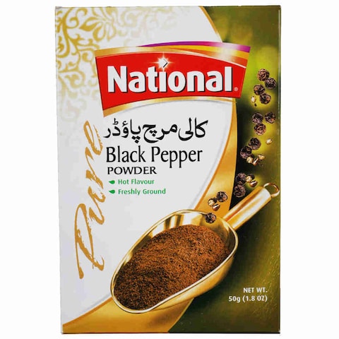 National Black Pepper Powder 50 gr