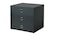 Mini chest with 3 drawers, black33x26 cm