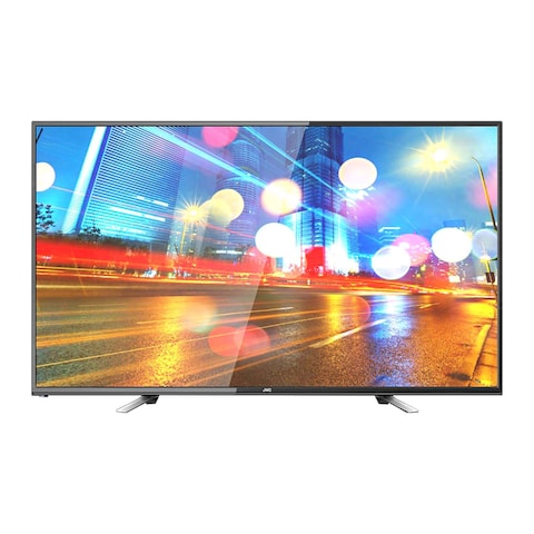 جي في سي  تلفاز ذكي 4K UHD LED حجم 65 بوصة  أسود