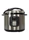 Techno Best Pressure Cooker, 12.0L, 1600.0W, BPC-012, Silver/Black
