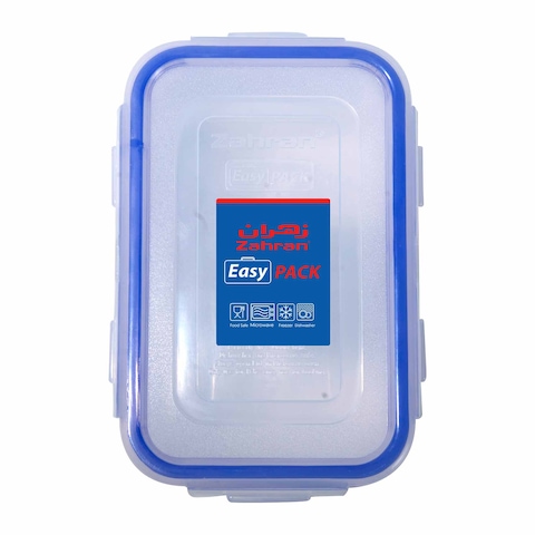 Zahran Tight Lock Food Container - 500ml - Blue