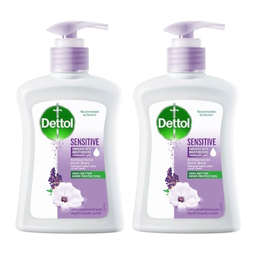 Dettol hand wash sensitive lavender and white musk 200 ml &times; 2 