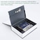 Rubik Book Safe With Combination Lock, Home Dictionary Diversion Hidden Secret Metal Safe Box For Money Jewelry Passport, 24 X 15.5 X 5.5 Cm, Black, Medium