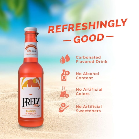 Freez Mix Carbonated Flavoured Drink Mango And Peach 275ml