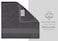 4-Piece 30x30 cm washcloths Luxury Hotel Quality 600 GSM 100% Genuine Combed Cotton, Super Soft &amp; Absorbent - Dark Grey