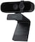 Rapoo C280 2K Webcam USB HD Webcam For Laptops, Built In Omni Directional Dual Noise Reduction Microphone, Wide Angle 360&deg; Rotational- Black