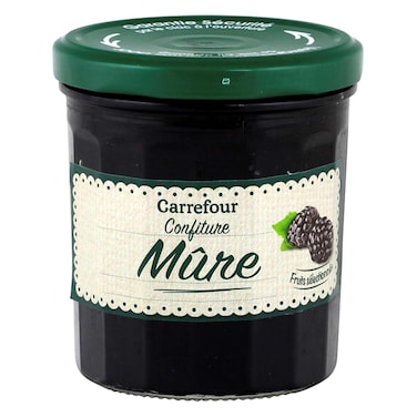 Carrefour Blackberry Jam 370GR