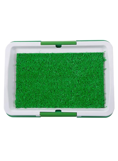 Generic Dog Grass Litter Box Pad Green/White