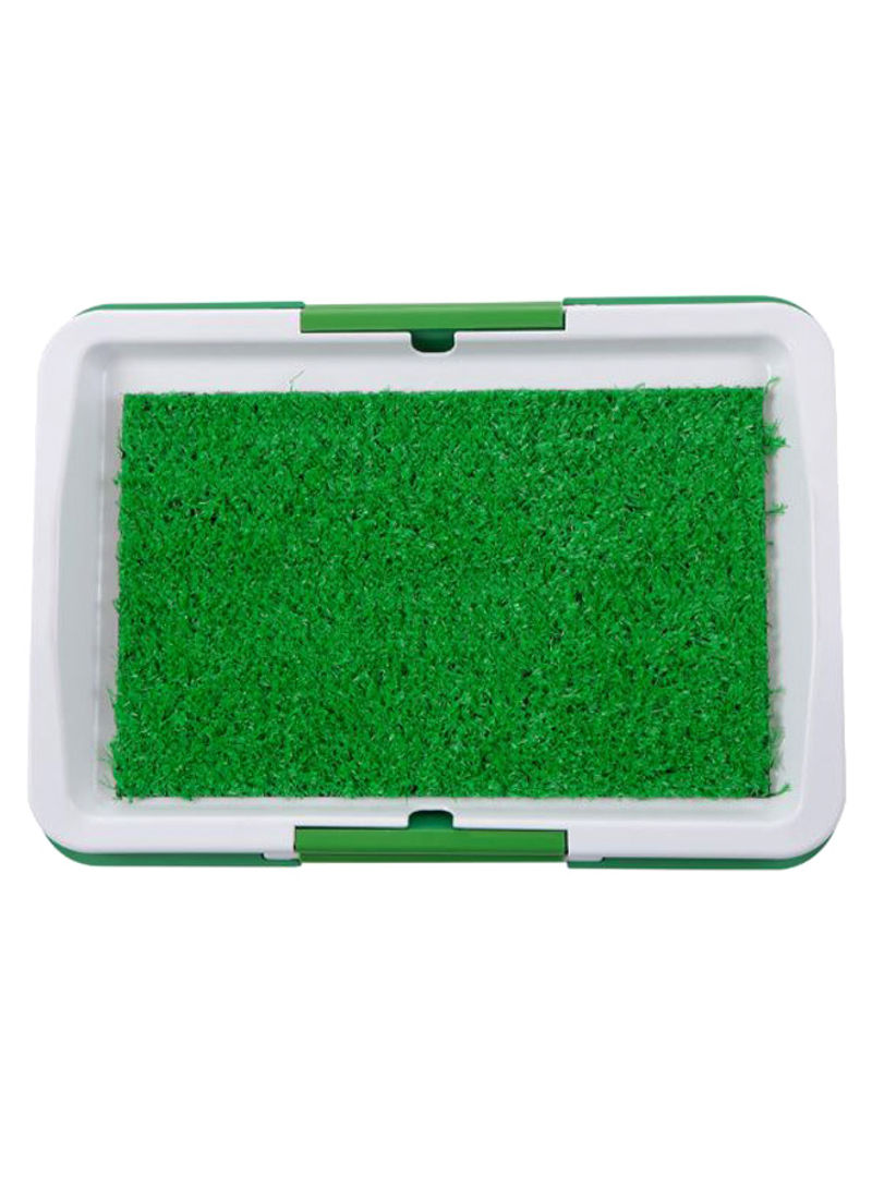 Generic Dog Grass Litter Box Pad Green/White