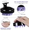 Hair Scalp Massager, Shampoo Brush with Soft Silicone Head Massager (Black)