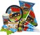Party Time 37 Pieces Colorful Trucks Themed Party Sets Disposable Party Tableware - Party Supplies