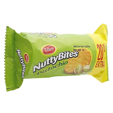 Tiffany Nutty Bites Pistachio Biscuit 90g