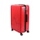 Biggdesign Cats Suitcase Luggage, Hardshell Luggage with Spinner Wheel, Travel Suitcase, Lock System, Lightweight, Red, Large, 28 Inch