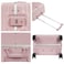 STARGOLD Luggage Bag TPC Hard Side Suitcase 360&deg; Rotational Wheels and Lockable System Travel Bag 20 inches Pink