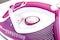 Black+Decker 2400W Steam Iron with Auto Shutoff and Ceramic Soleplate, Magenta - X2450-B5, 2 Years Warranty