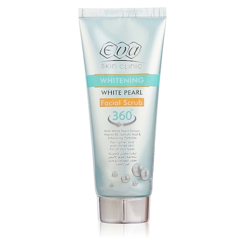 Eva Skin Clinic White Pearl Facial Scrub - 100 ml