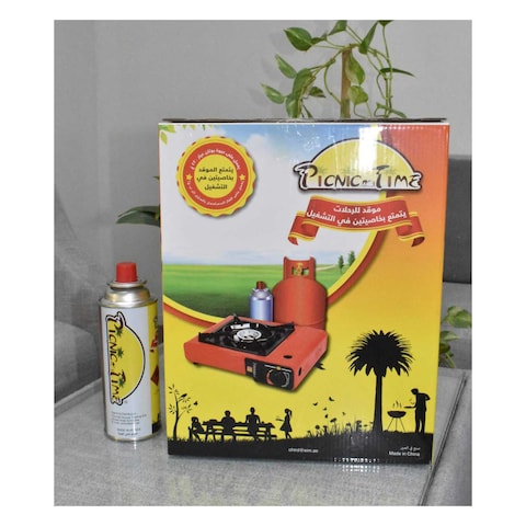 Picnic Time 2 Way Function Camping Stove Red