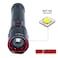Toby's New Super Bright Flashlight Retractable Zoomable Flashlight with 5 modes( Torch 100)