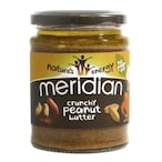 Buy Natures Energy Meridian Crunchy Peanut Butter 280g in UAE