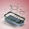 Moxedo Magnetic Protective Case 360 Protection Clear Case Hard PC with Built-in Strong Magnets Compatible with MagSafe Designed for iPhone 13 Pro 6.1 inch (Green)