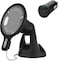 Scosche Magic Mount Car Mount Kit - Compatible with Original Apple MagSafe Charger, Installs as  Dash/Window Mount Car Charger (MagSafe Charger NOT Included) - Black
