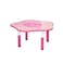 Plastic Classroom Kids Furniture Preschool Plum Blossom Table For Kindergarten