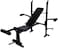 Max Strength Adjustable Multifunctional Weigh Lifting Bench Foldable Home Gym Workout Equipment (Random Color)