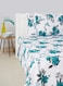 3-Piece Printed 180 TC Cotton Bedsheet Set Queen Size Premium Collection (1 Bedsheet + 2 Pillow Cases) Alto County