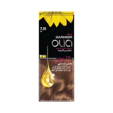 Garnier Olia No Ammonia Permanent Hair Color With 60Percent  Oils 7.31 Almond 1 Piece