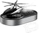 Fitto Helicopter Car Aromatherapy Decor, Air Freshener, Solar Energy Rotating, Aromatherapy, Solar Powered, Helicopter Shape