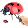 FITTO Remote-Controlled Wall Climbing Ladybug Toy, Fun Toy for Children and Adult