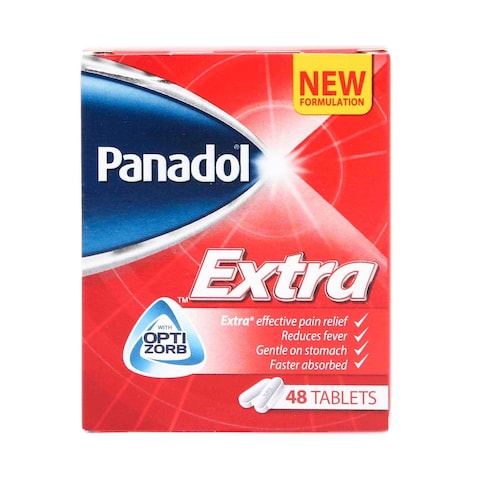 Panadol Extra With Optizorb 48 Tablets