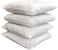 Hotel Linen Klub Cushion Filler Pack Of 4Pcs- Fabric: Non Woven, Filling 300Grams Non Siliconized Fiber - Size : 40 X 40cm