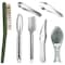Fish Scaler Remover Set, 7 Pcs Fish Scales Tools with Stainless Steel Sawtooth, Fish Scraper Fish Bone Tweezers Fish Skin Peeler for Family, Seafood Markets, Remover Fish Scales