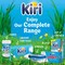 Kiri Spreadable Cream Cheese Squares 24 Portions 400g