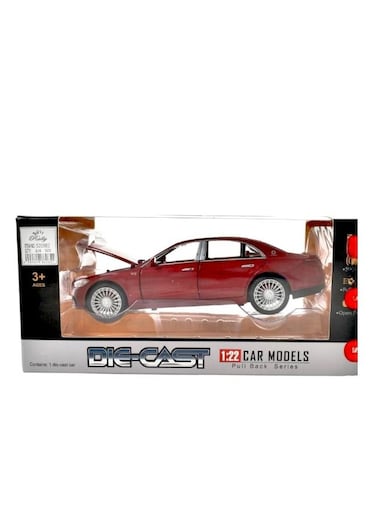 Rally 1:22 High Performance Design Die-Cast Model Car With Light And Sound Pull Back Toy