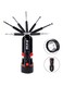 Generic 8-In-1 Multi-End Screwdriver Black/Red