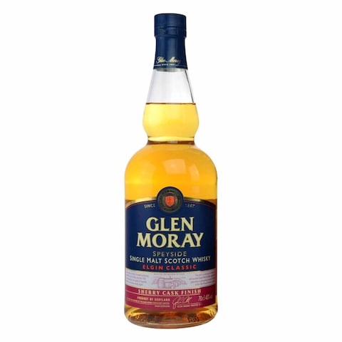 Glen Moray Sherry Cask Finish Elgin Classic Single Malt Scotch Whisky 700ml