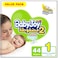 Baby Joy Compressed Diapers Newborn Size 1 Up to 4kg Value Pack 44 Diapers