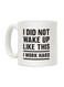 muGGyz Try Doing Whatever Wallace Said First Place Coffee Mug White