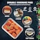 Vsell24 1200Cc 400Pc Disposable Aluminium Containers Foil Pans With Lids For Food Storage