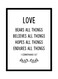 Spoil Your Wall Quotes Poster With Frame White/Black 40x55cm