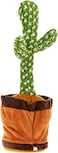 Dancing Cactus Toy, Blueland Electric, Shaking, Recording, Singing, Talking Toys, "Repeat Your Speech" Plush Stuffed Gift For Toddler, Baby, Kids, Age 1 2 3 4 5 6 7