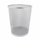 Set of 4 Multipurpose Metal Mesh Waste Bin For Office, Home, Kitchen H 34 x W 29.5 Cm SILVER