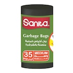 Buy Sanita Trash Bags Roll - 60 x 70 Cm - 35 Bags in Egypt