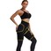 Generic-Three-In-One Lift Hip Tummy Belt Moulding Bodybuilding Siamesed Low Waist Lift Hip Band