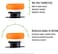 Kontrolfreek Rush Performance Thumbsticks For PS4 And PS5, Performance Thumbsticks, 2 Mid-Rise, Concave, Orange/White