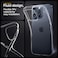 Spigen Liquid Crystal designed for iPhone 15 Pro case cover - Crystal Clear